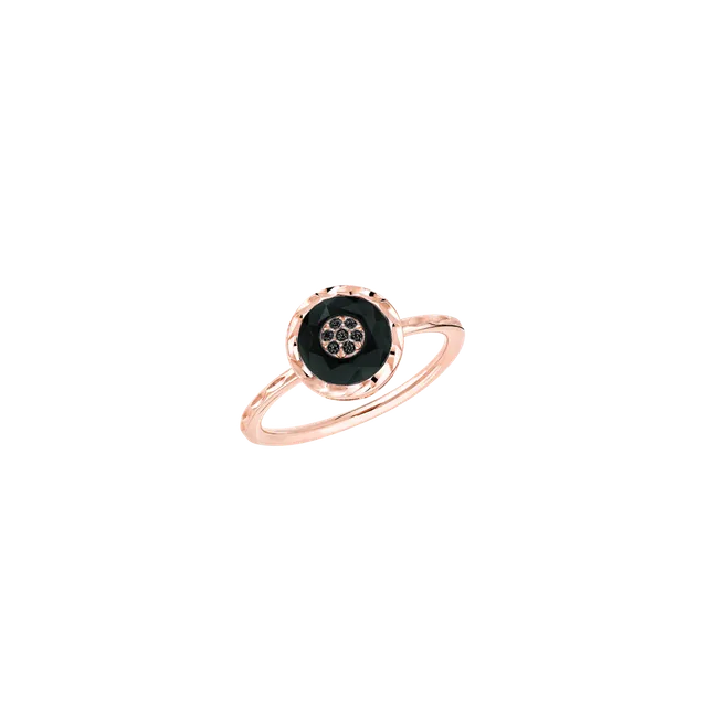Korloff Je Play JJPR02 anello oro rosa onice