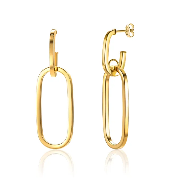Miore Orecchini in Oro Giallo 9Kt (375)