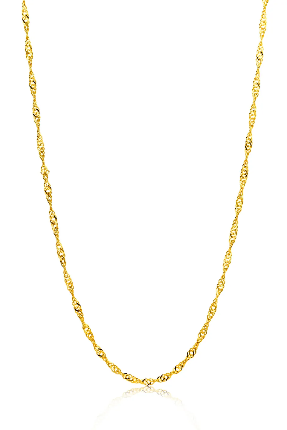 Miore Catena oro giallo 14Kt collana 585 donna uomo