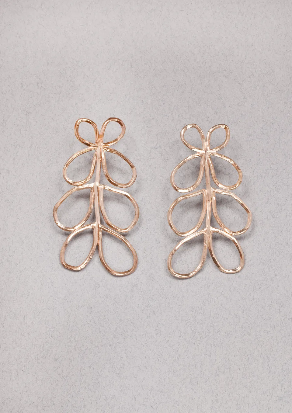 Voodoo Jewels Bold Shapes Petal orecchini bronzo goccia