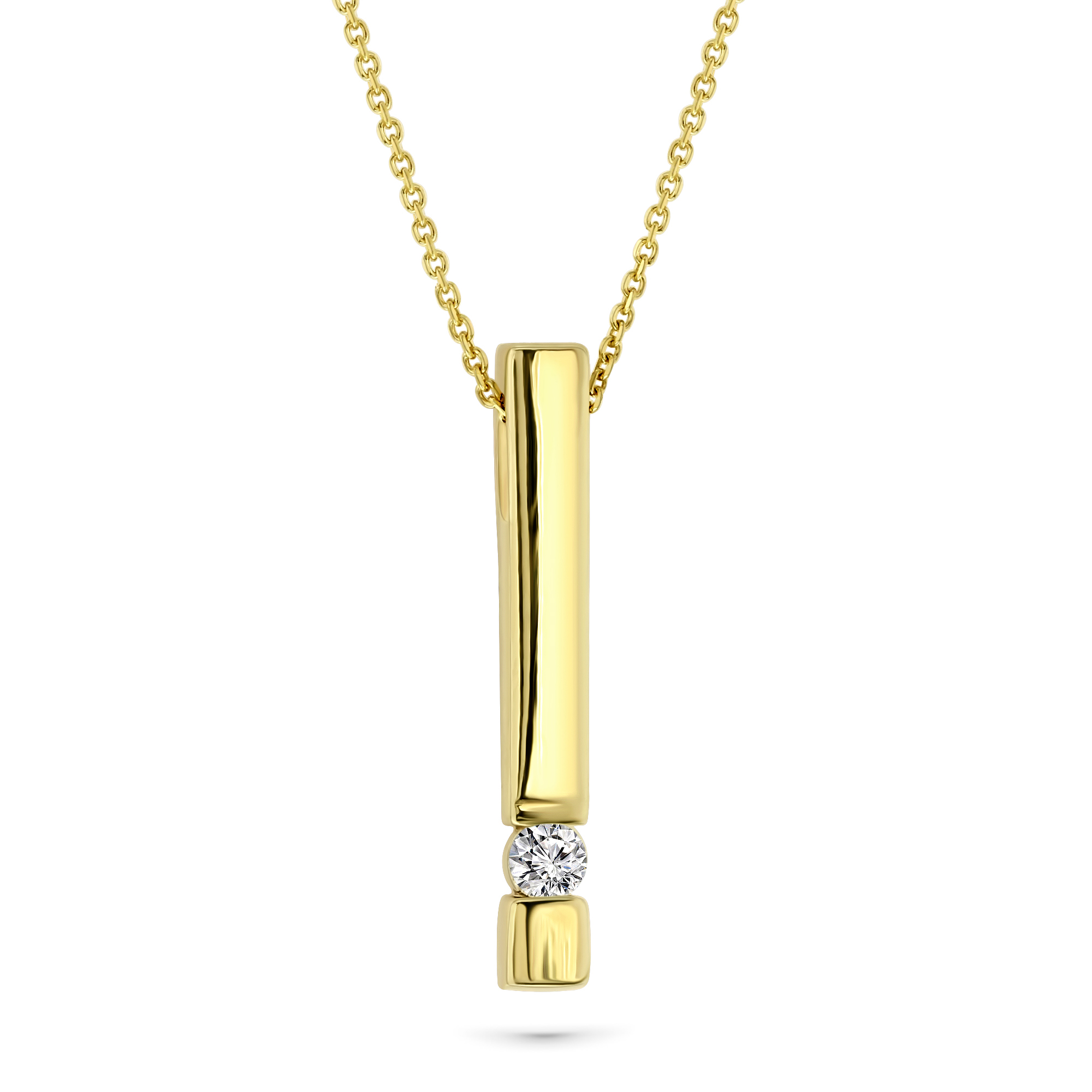 Miore Necklace collana oro giallo 9kt classica