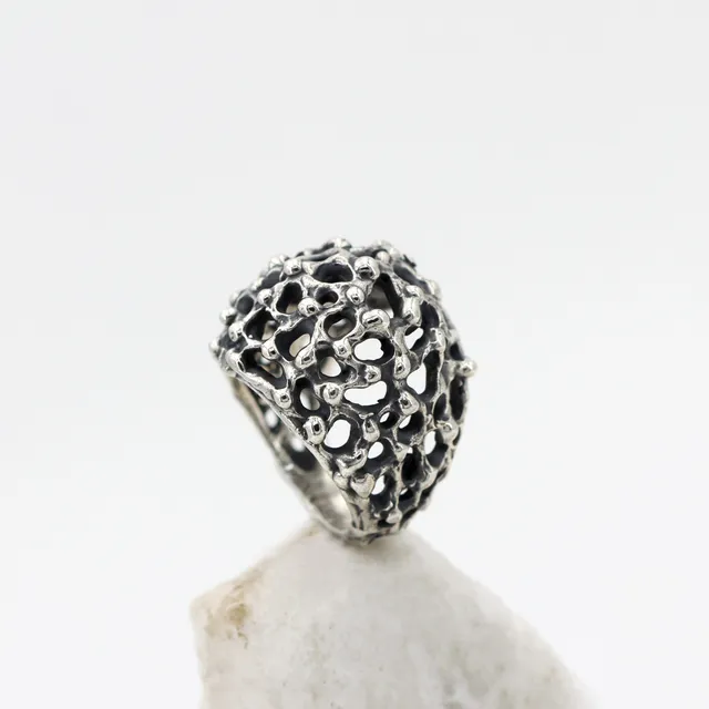 Anna Gioielli Marte anello fascia bombato argento 15,20 g