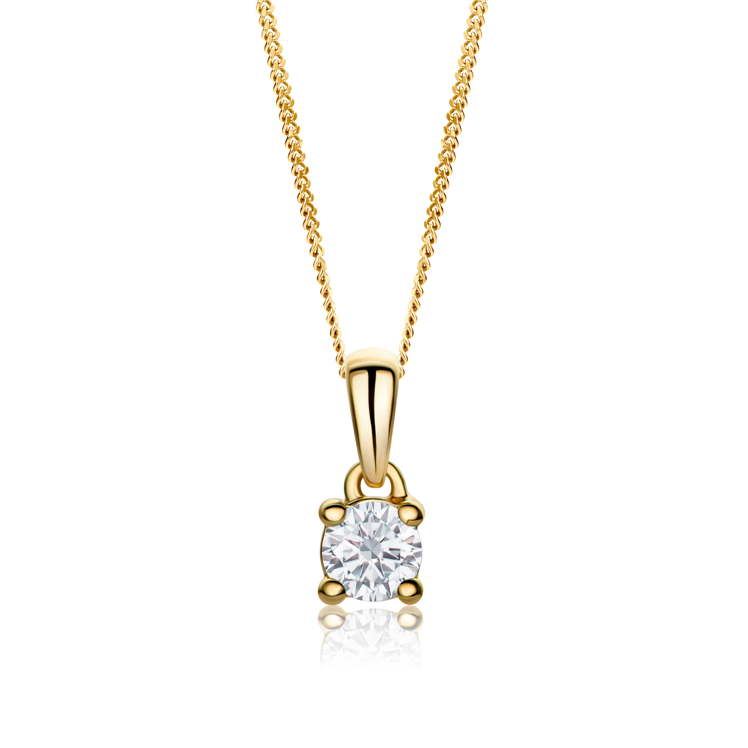 Miore Necklace Collana Oro Giallo 14Kt 585