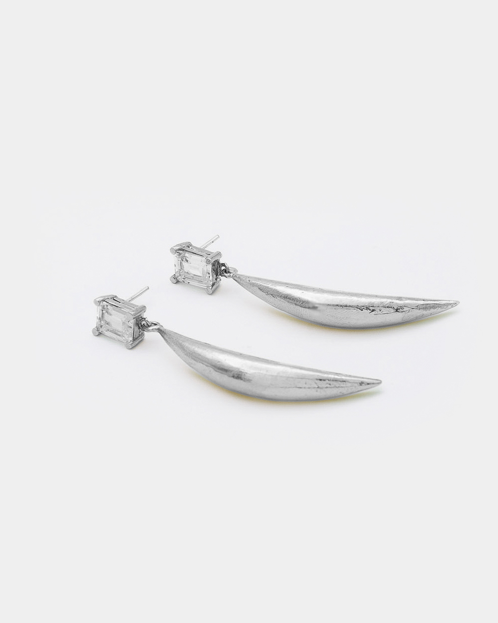 Voodoo Jewels Bold Shapes Callisto orecchini zirconi argento