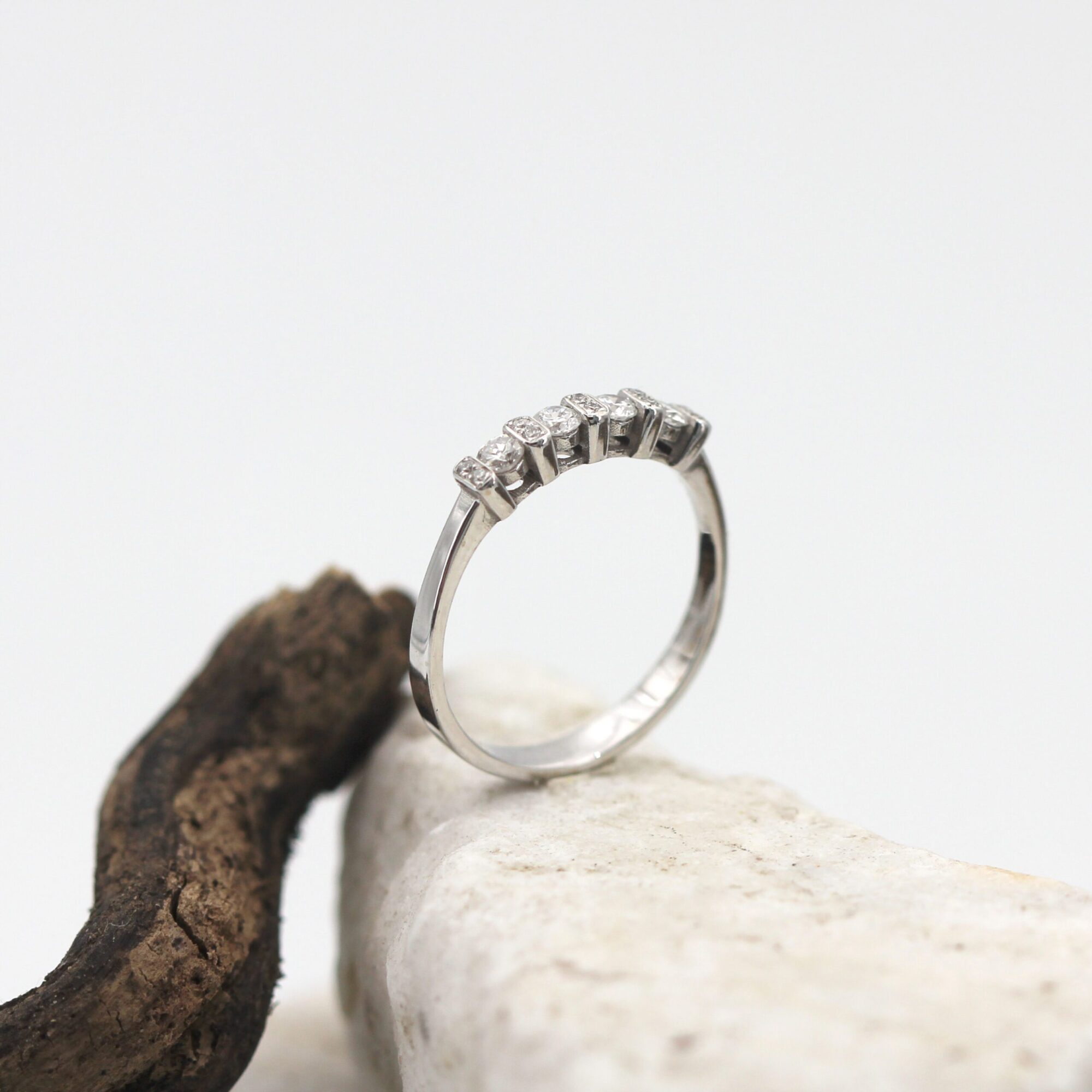 Anna Gioielli Gioielli Classici Anello Traversine Oro Diamanti