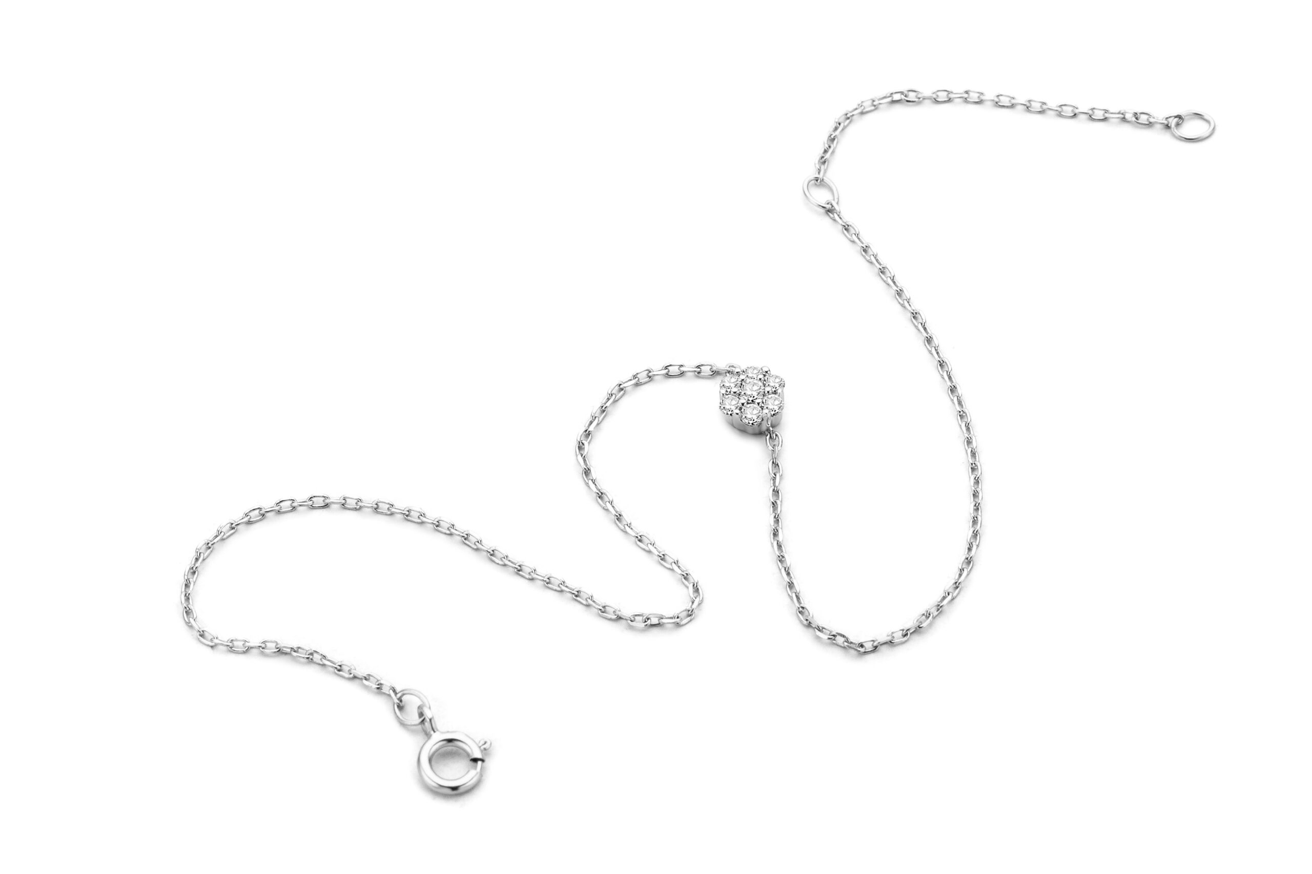 Miore Bracelet bracciale oro bianco 9kt 375
