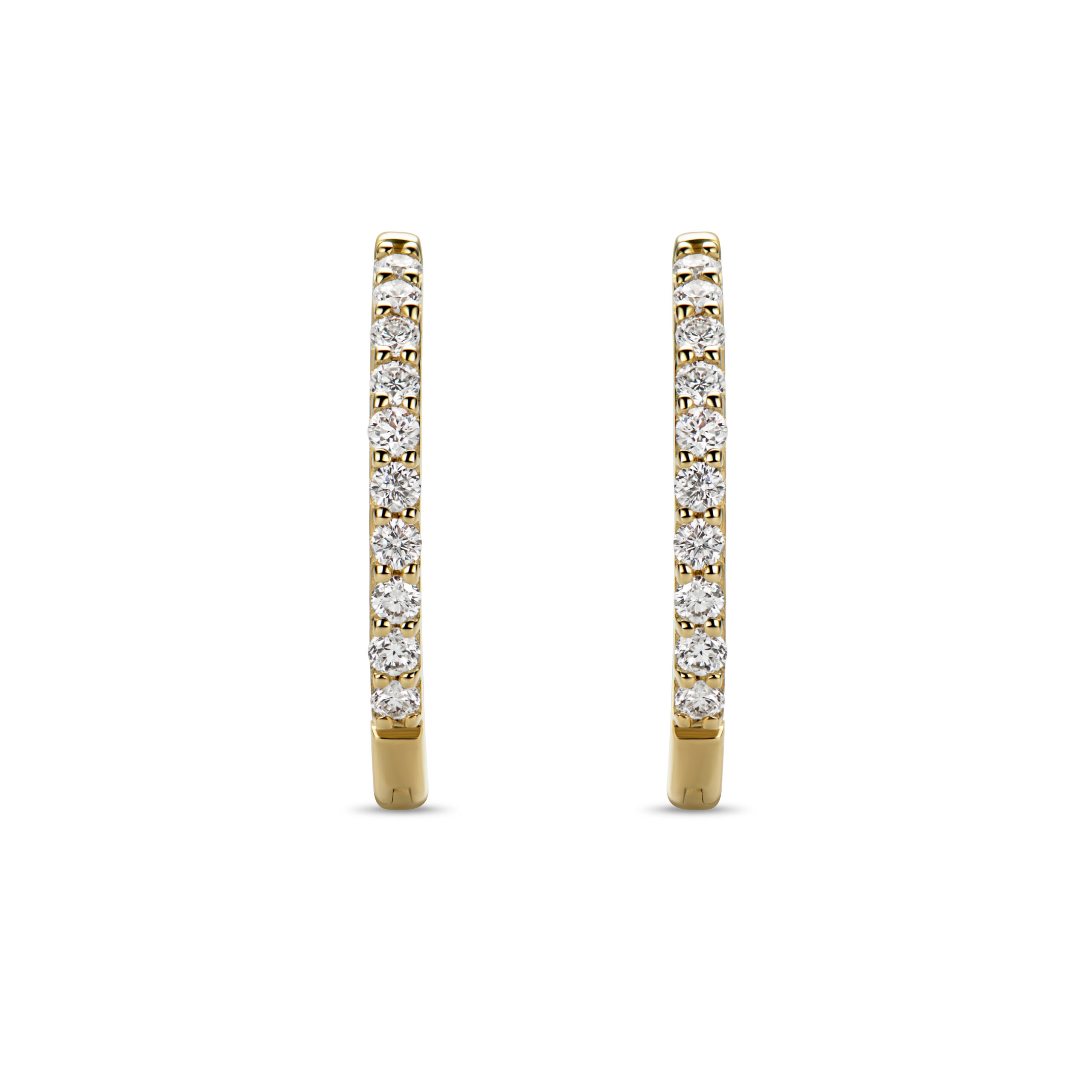 Miore Orecchini Oro Giallo 14KT 585