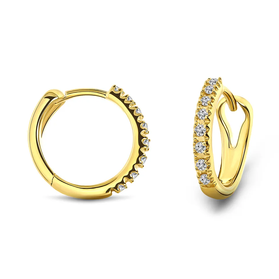Miore Earrings Orecchini in Oro Giallo 9Kt 375