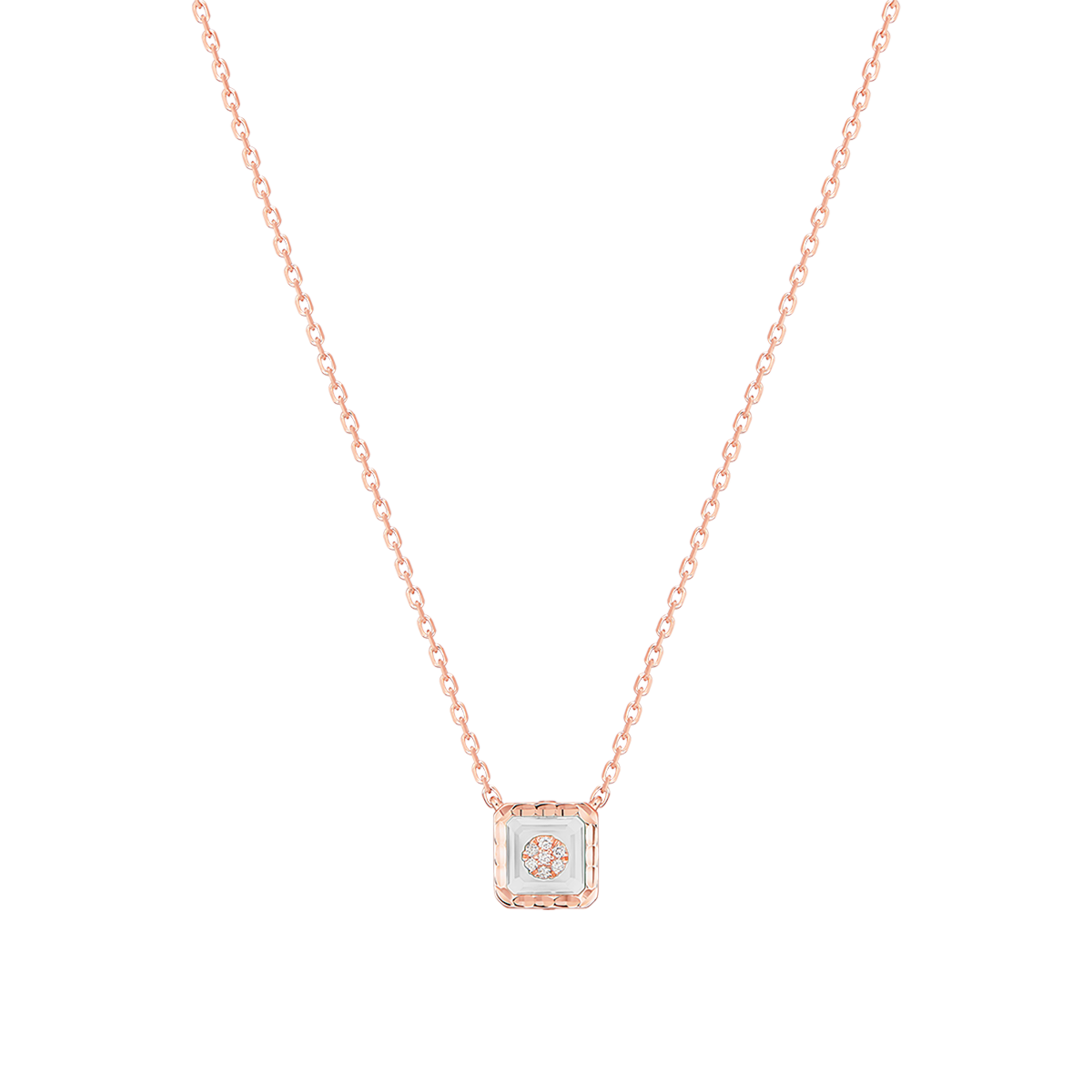 Korloff Je Play JL-JJPP01-PG collana oro rosa diamanti madreperla