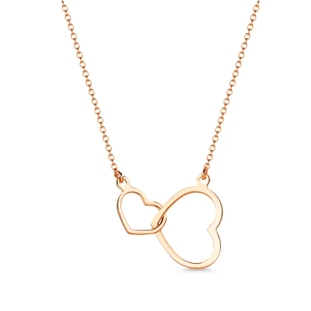 Miore Collana Oro Rosa 9 Kt (375) Donna