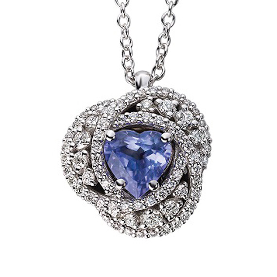 Polello Centrika collana tanzanite oro