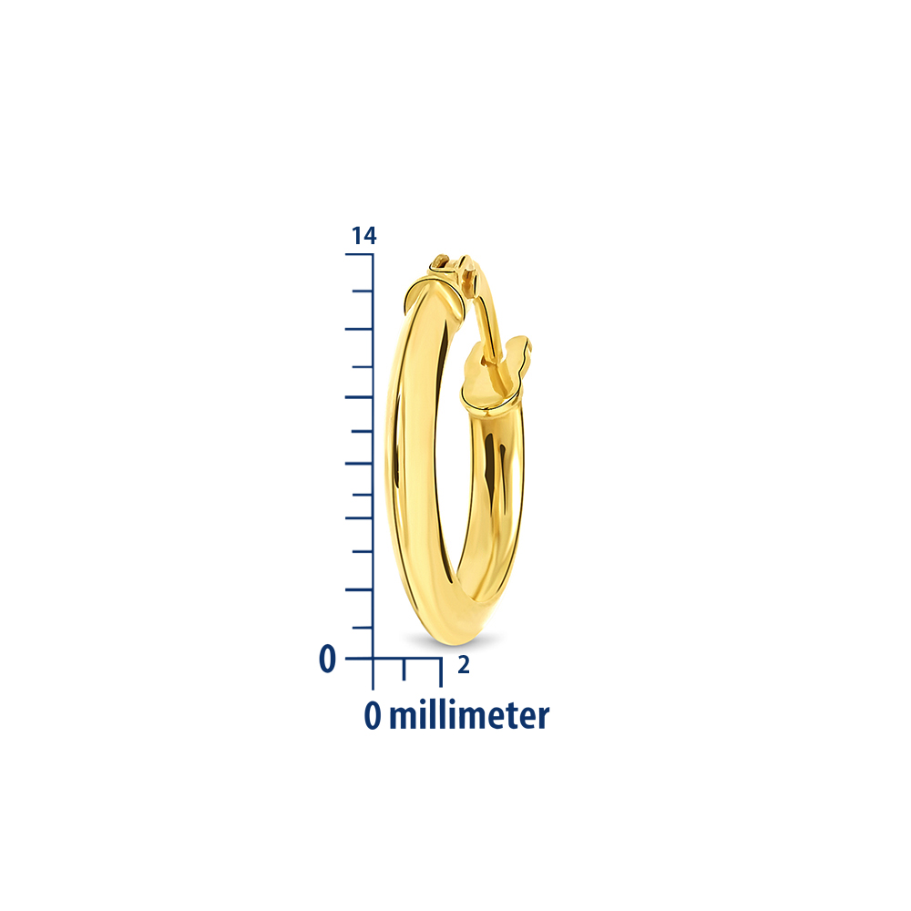 Miore Orecchini Oro Giallo 14kt