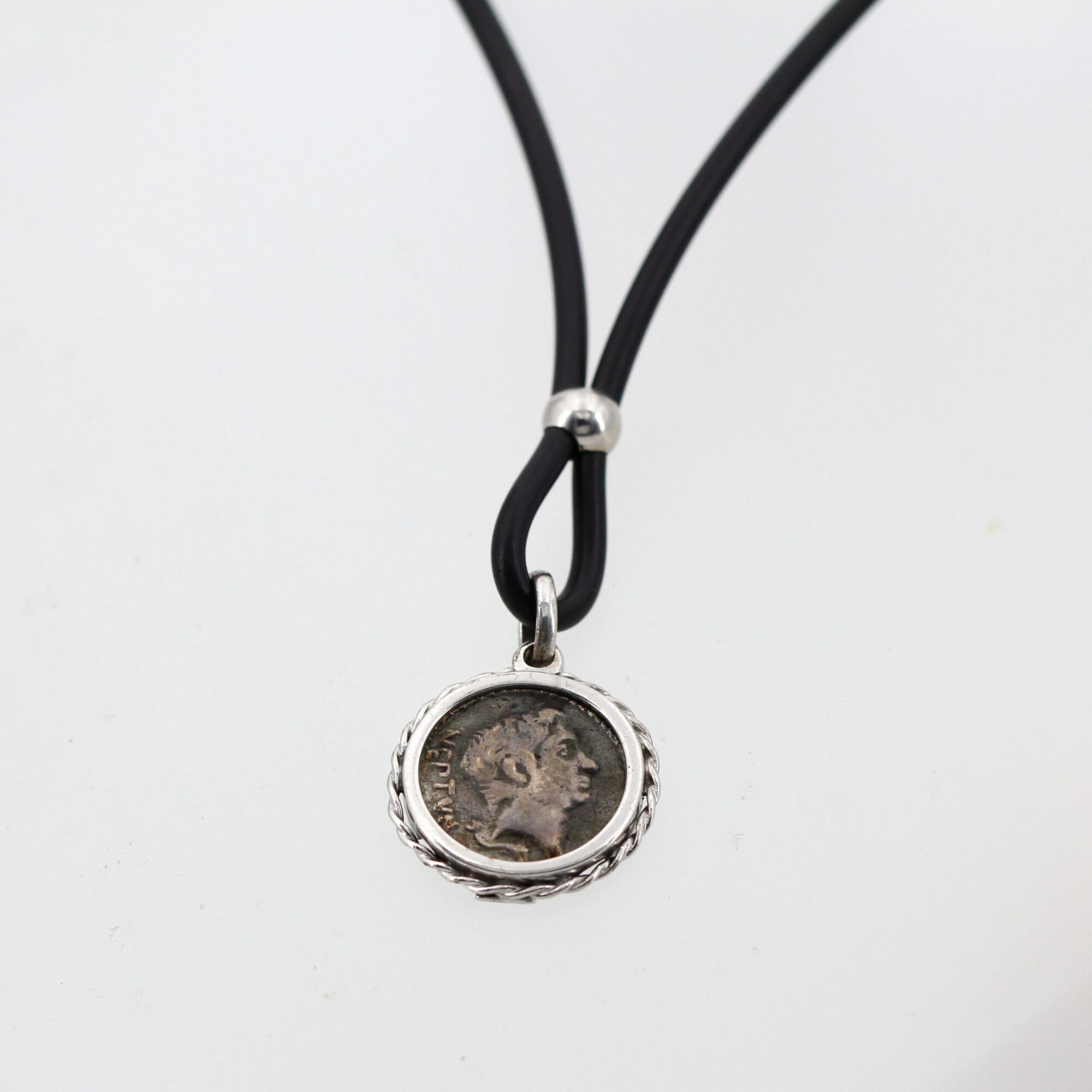 Anna Gioielli Monete Romane Nettuno pendente argento 7,4 g