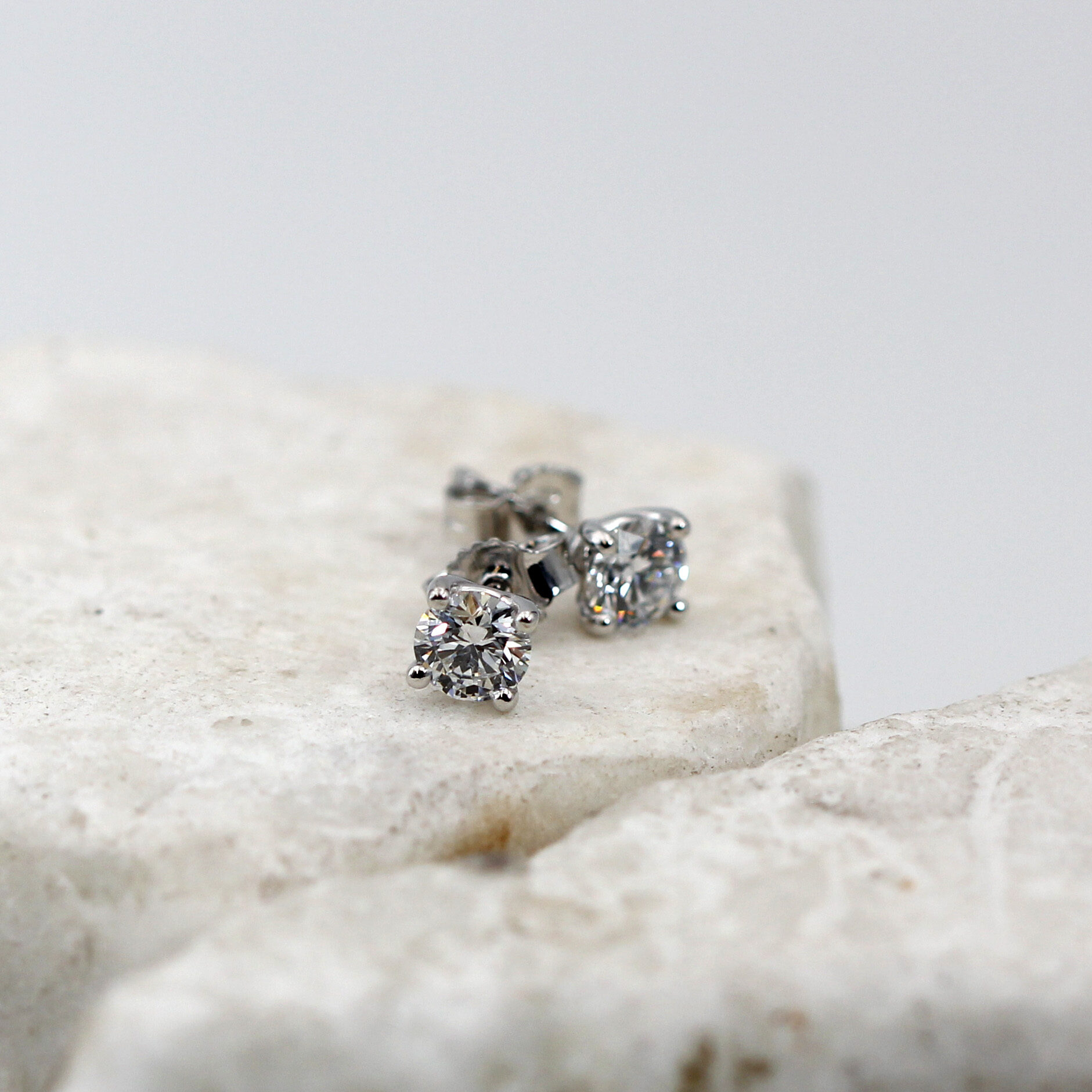 Anna Gioielli Classici orecchini punto luce oro diamanti 1,04 ct