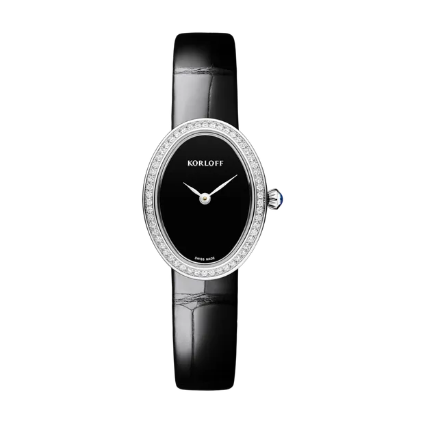 Korloff Iconik JL-04WA830128-S Orologio acciaio diamanti