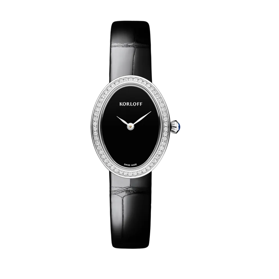 Korloff Iconik JL-04WA830128-S Orologio acciaio diamanti