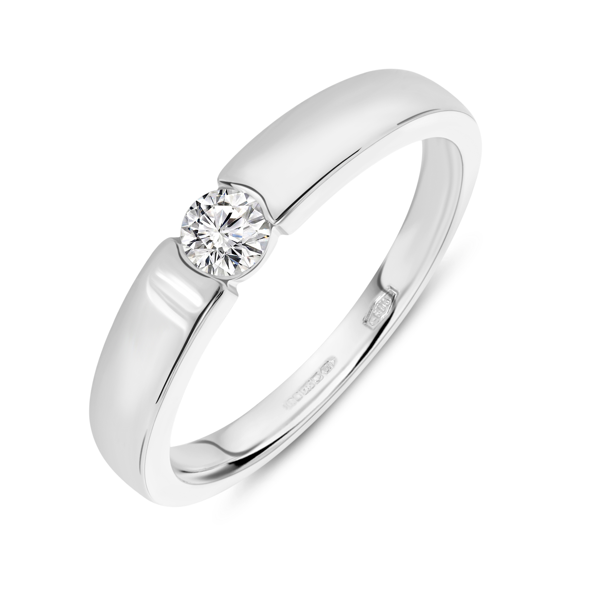 Miore Ring anello oro bianco 14kt 585