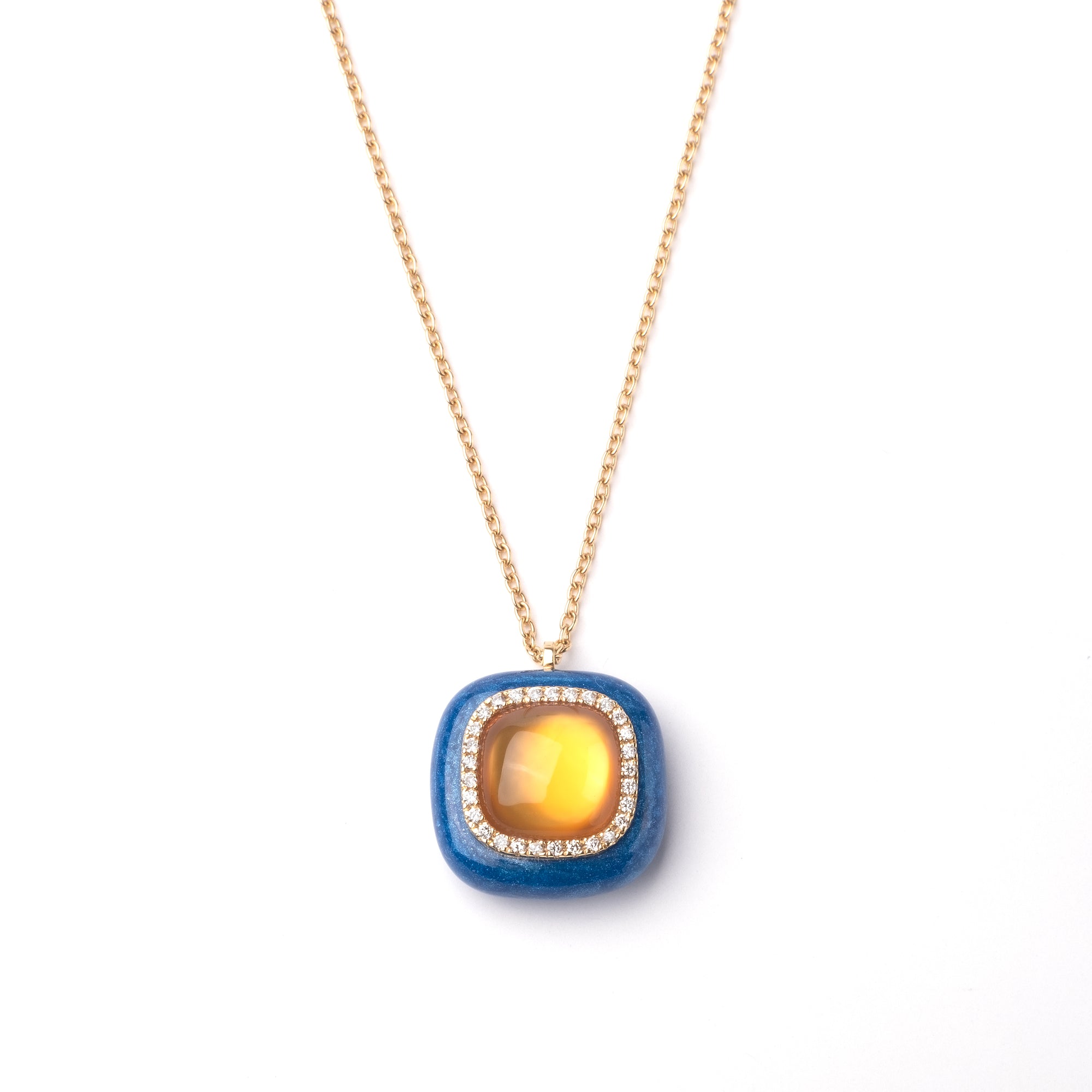 Noi Gioielli Mistica Pendente oro giallo citrino 0,21 ct