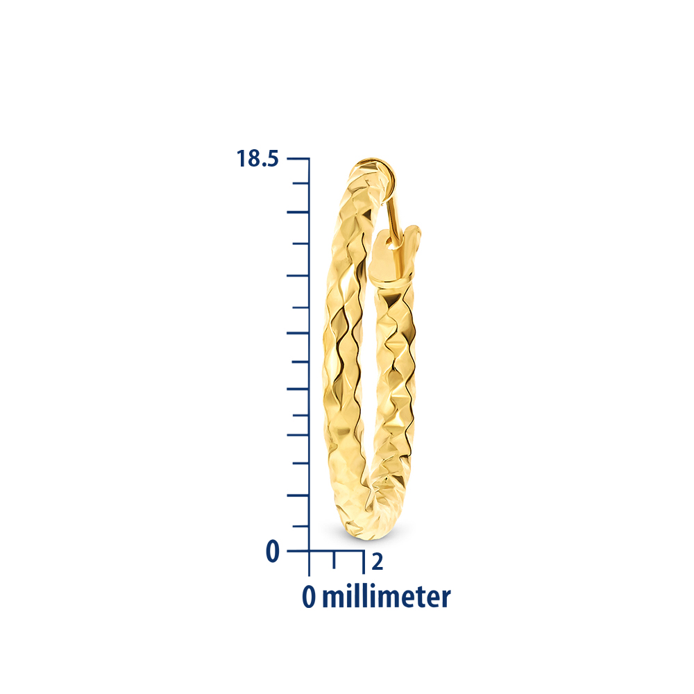 Miore Earrings Orecchini Oro Giallo 18KT 750