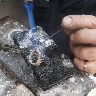 Anna Gioielli Fiorentino Anello Argento Quarzo Citrino 16,50 ct