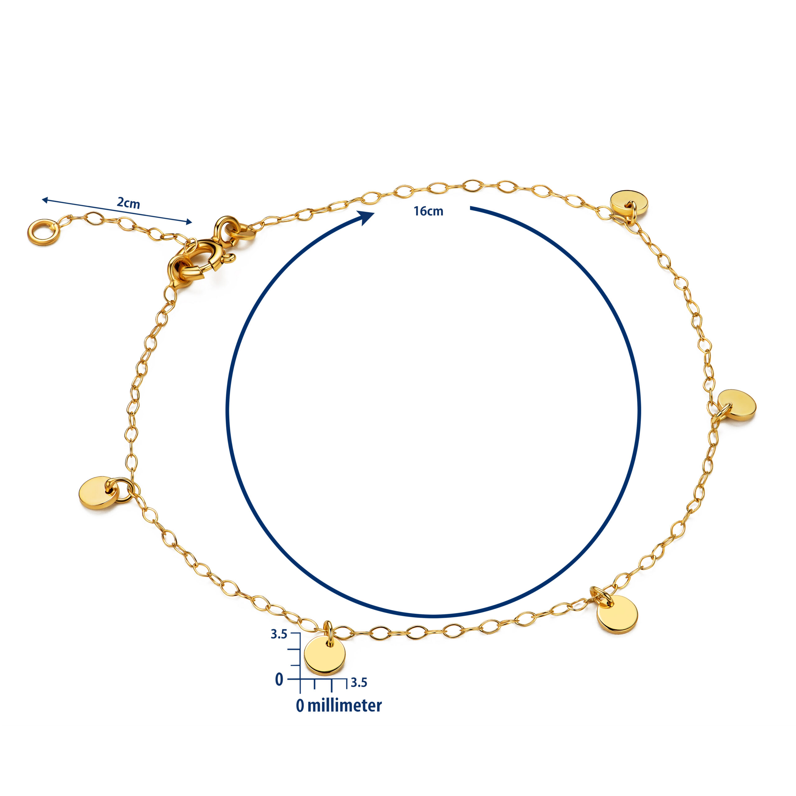 Miore Bracciale Oro Giallo 9Kt Donna