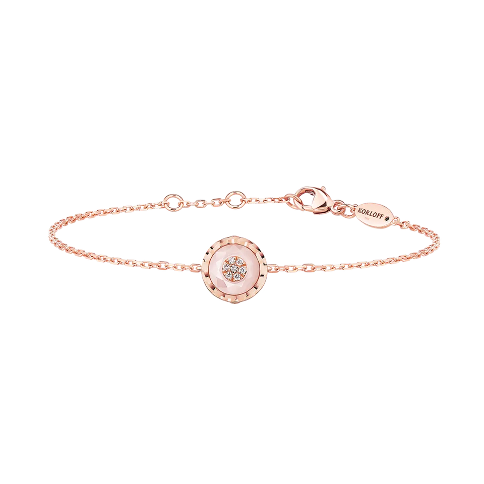 Korloff Je Play JL-JJPB02 bracciale oro rosa diamanti opale