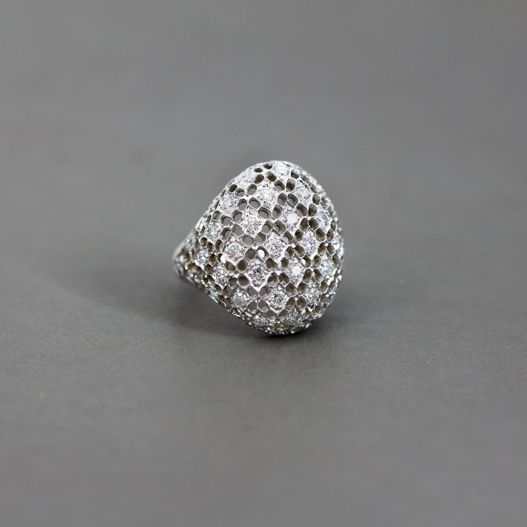Anna Gioielli Stile Orafo Fiorentino anello oro diamanti 1,38 ct