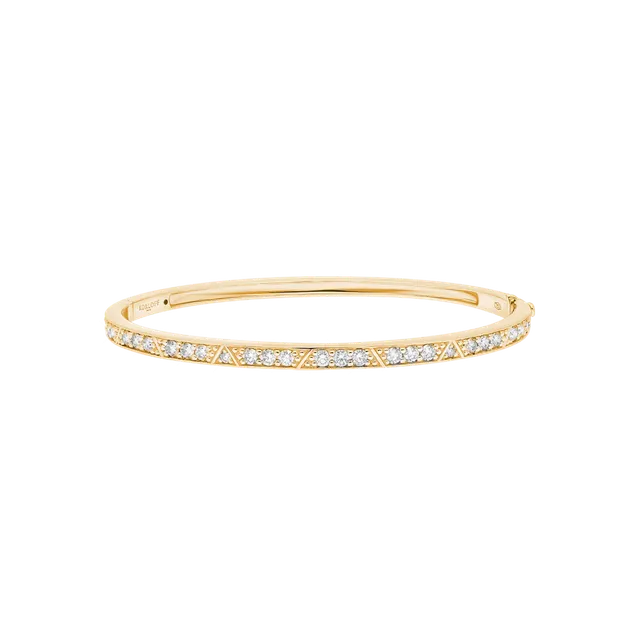 Korloff Eclat JL-JEB06 Bracciale oro giallo diamanti pave 16 cm