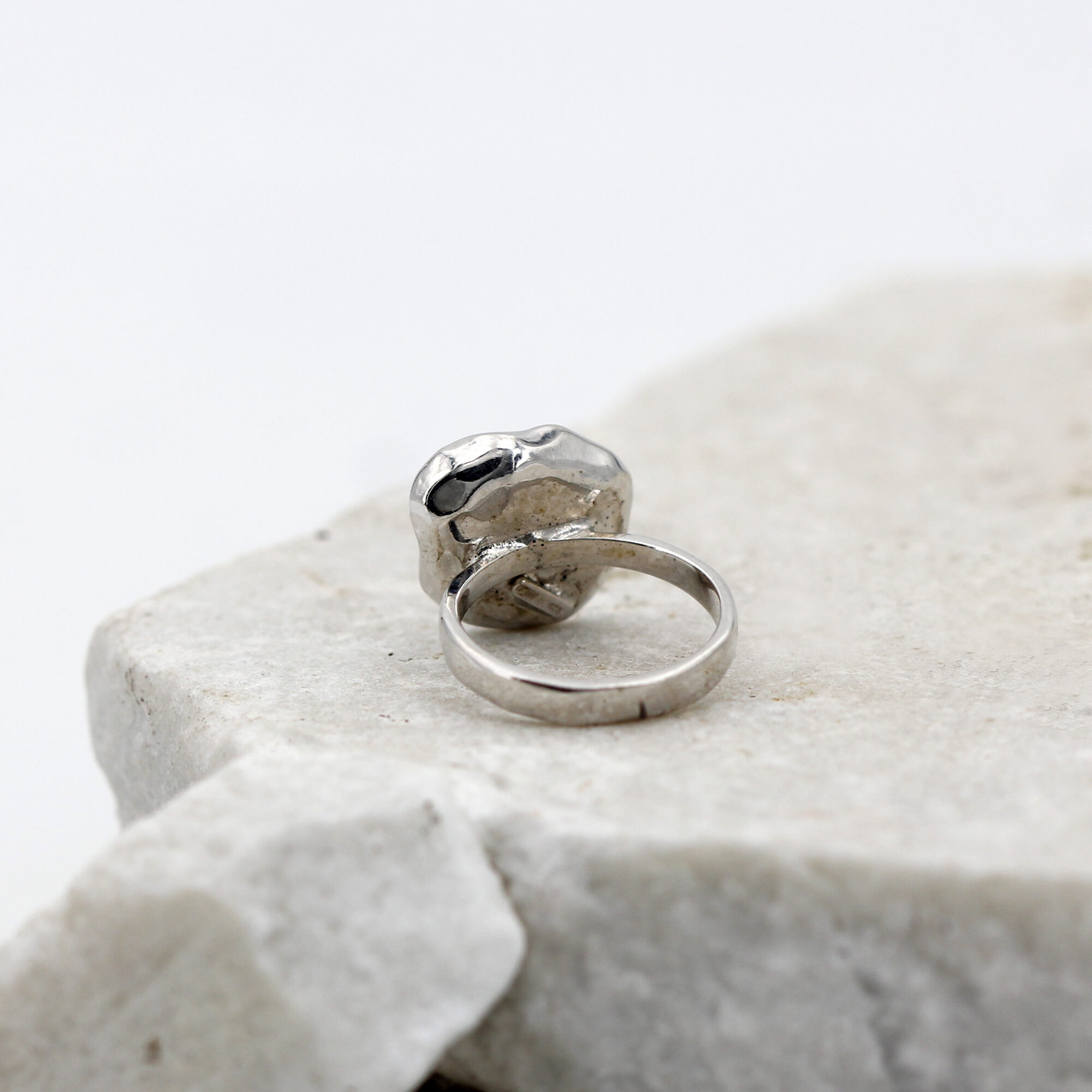 Anna Gioielli Winter Flower Small anello argento ametista