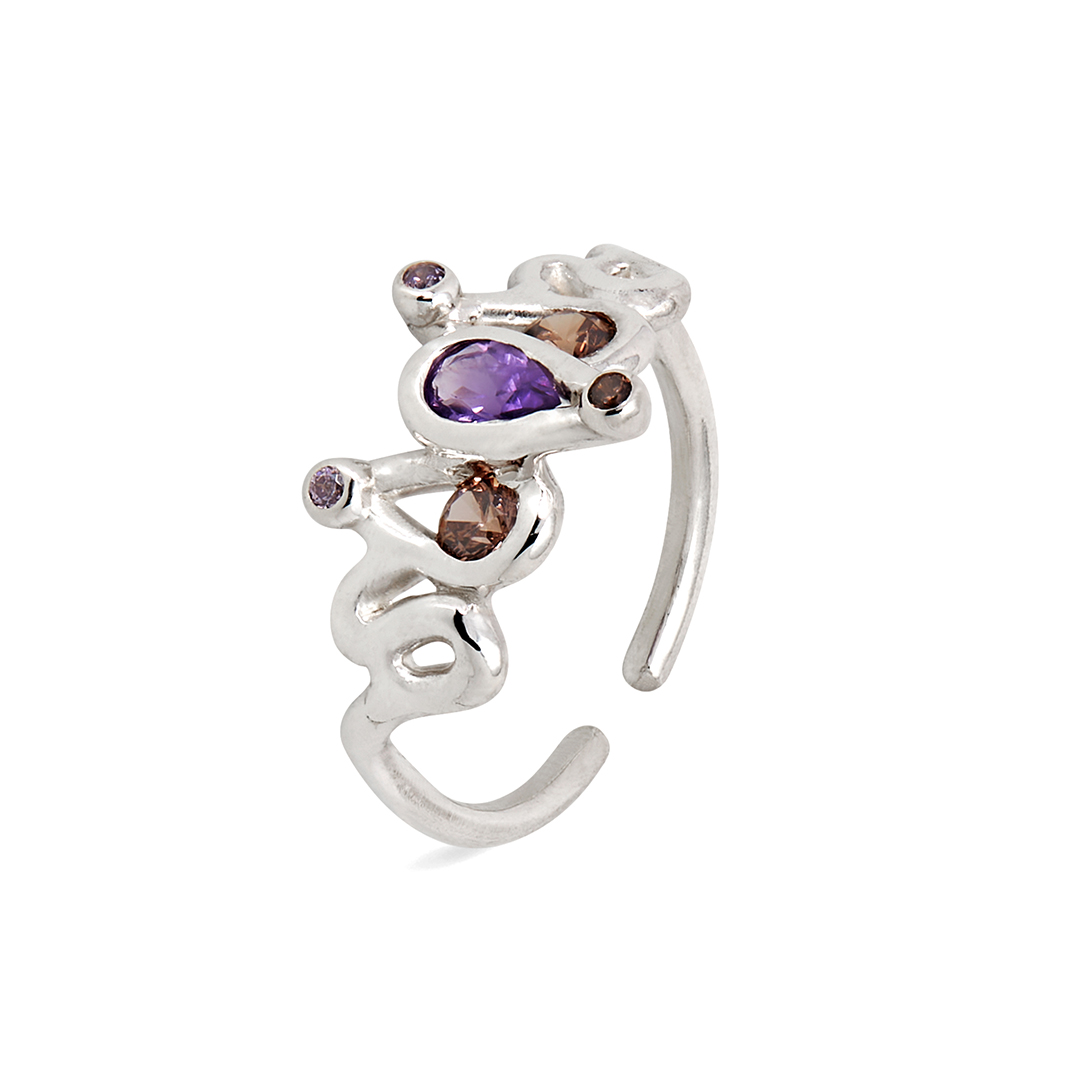 Giulia Iosco Aurora Borealis Princess anello donna