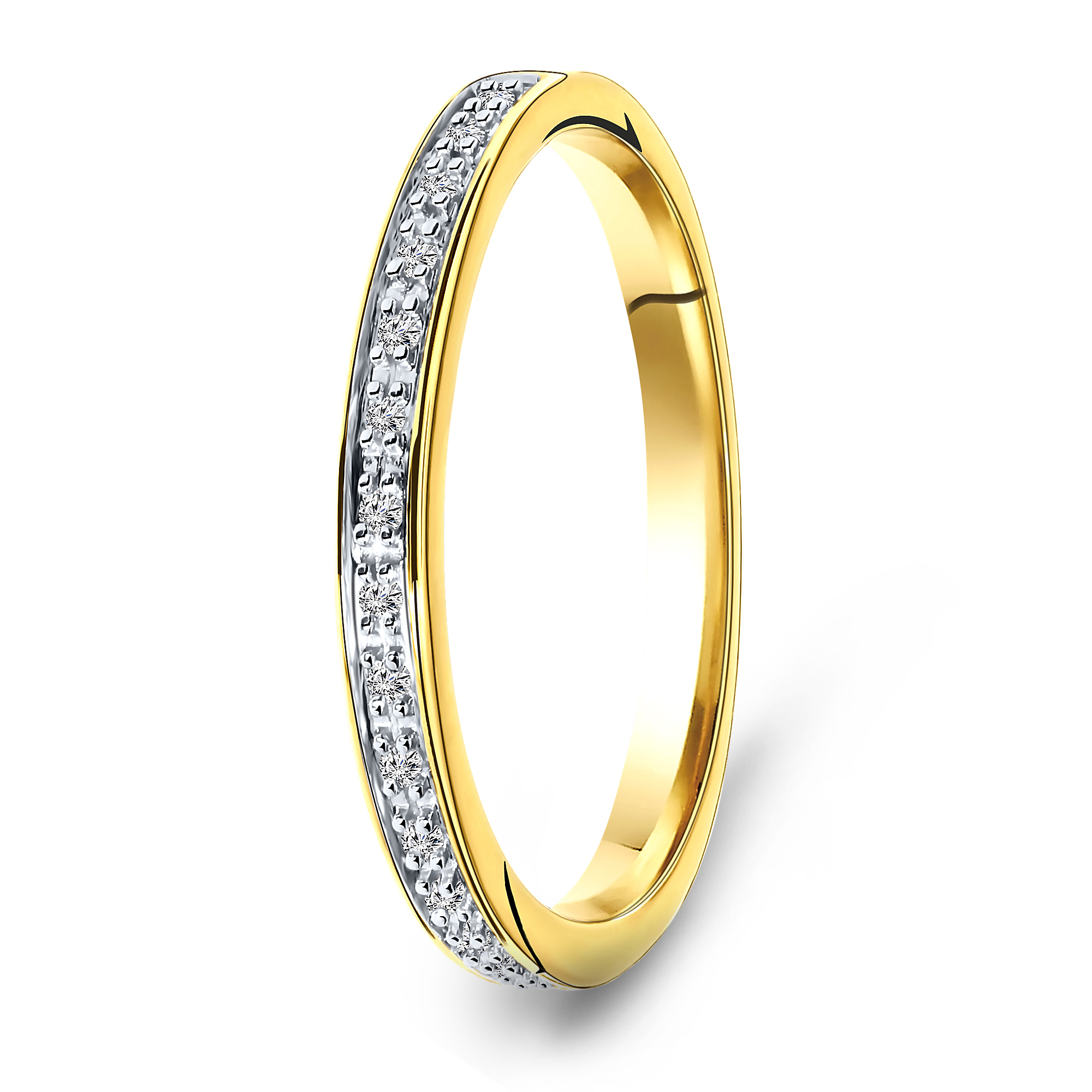 Miore Anello Oro Giallo 9 Kt 375