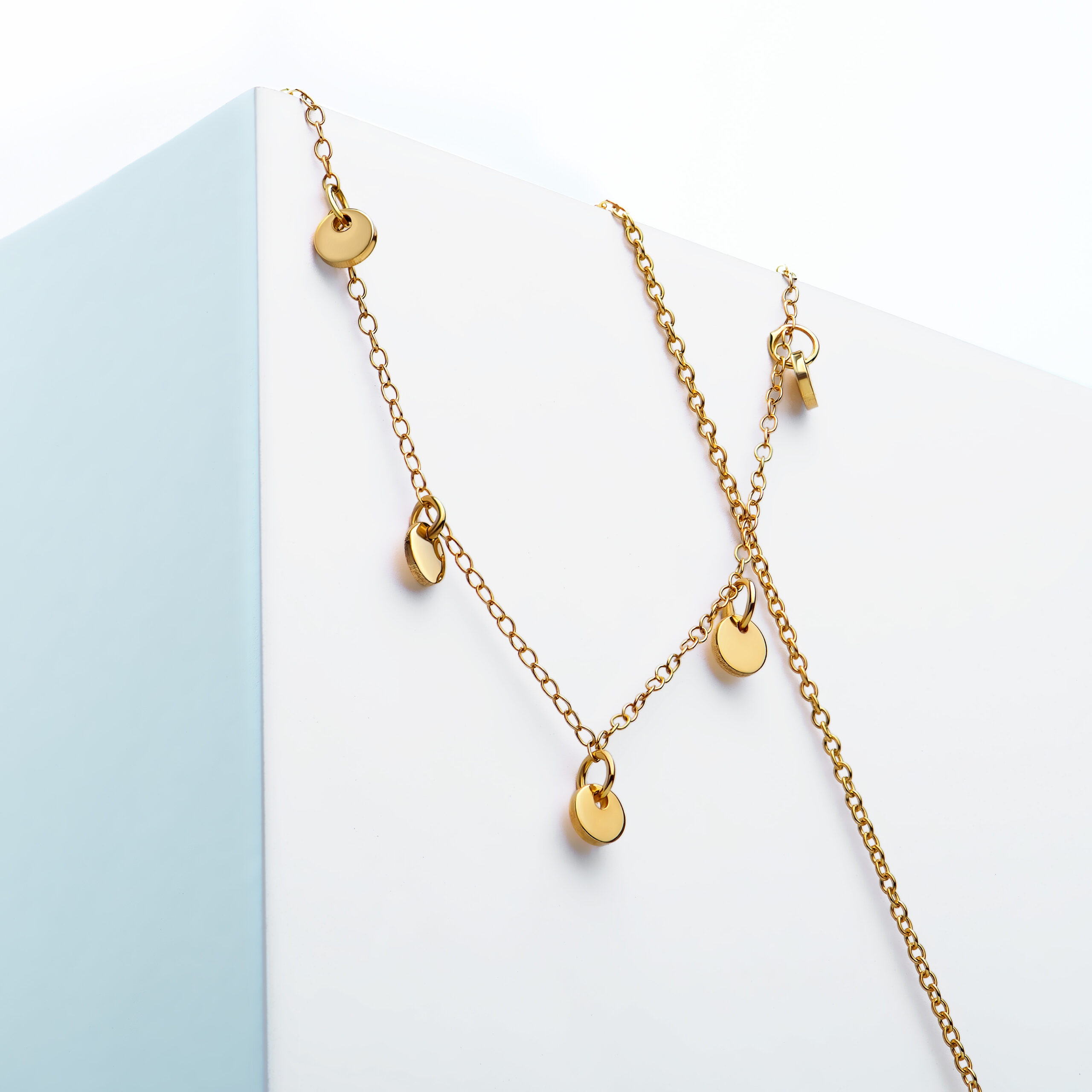 Miore collana oro giallo 9kt 375