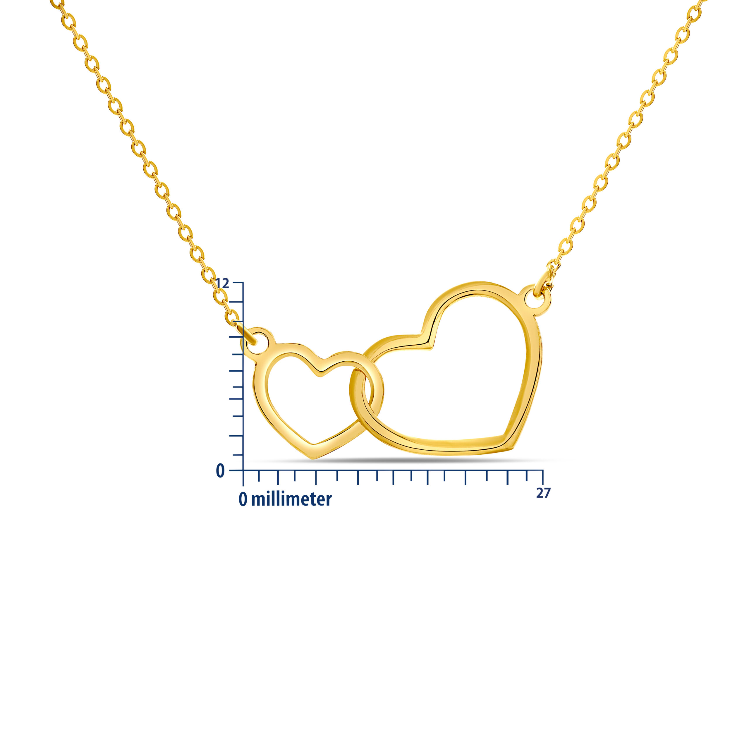 Miore Collana Oro Giallo 9Kt Liscia