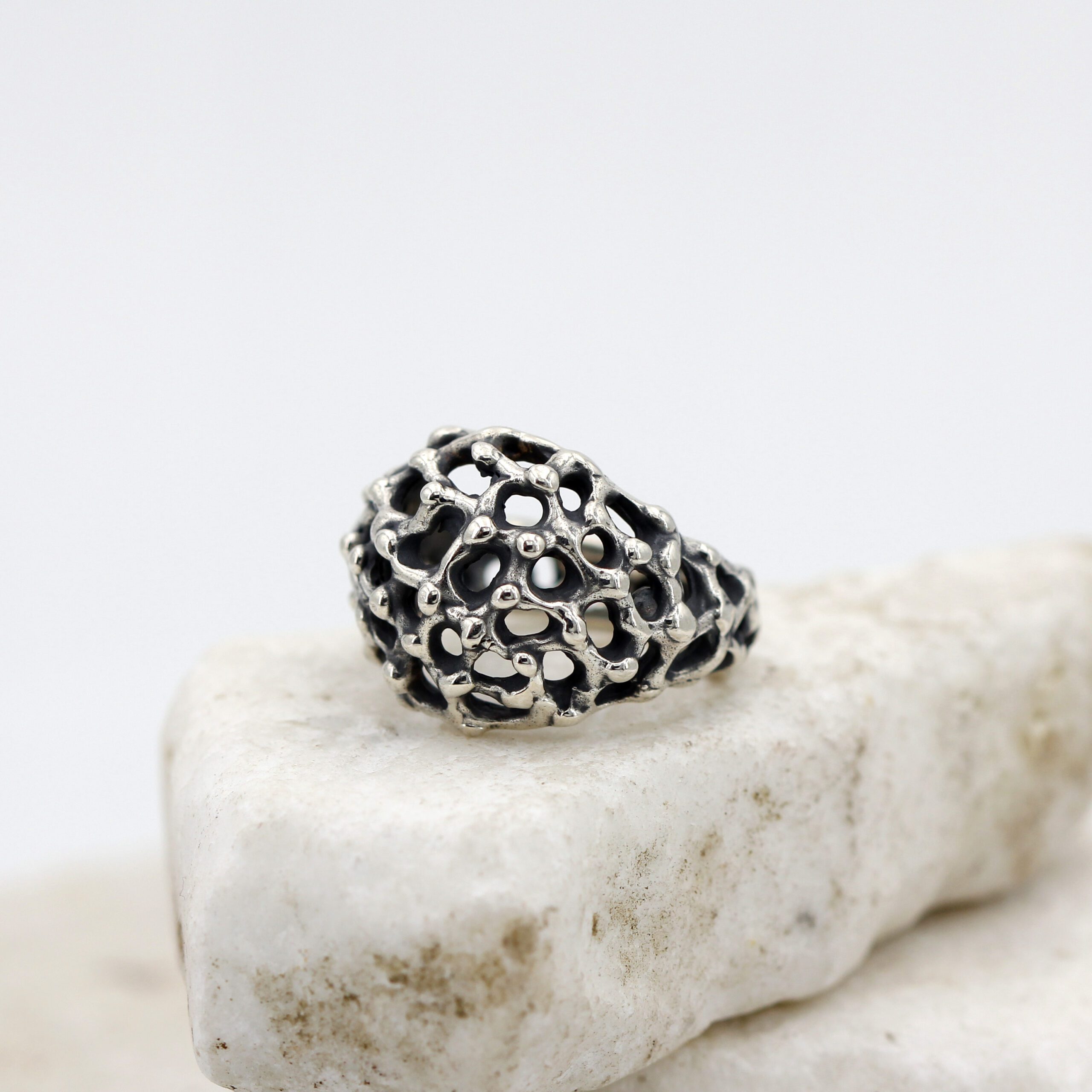 Anna Gioielli Collezione Marte Anello fascia argento bombato 10,20 g