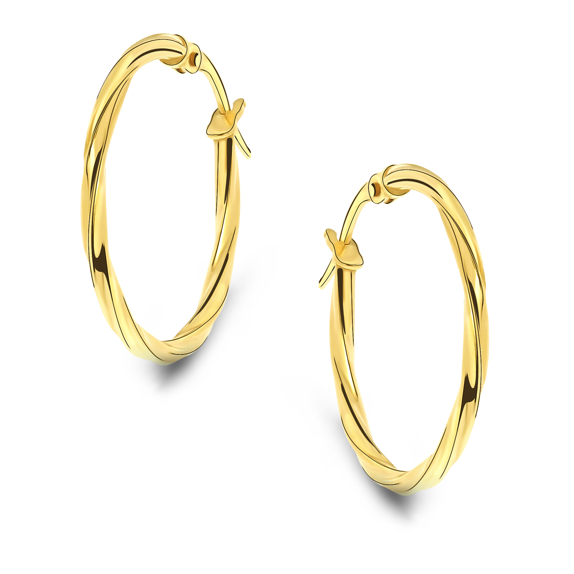 MIORE Orecchini Oro Giallo 14KT 585
