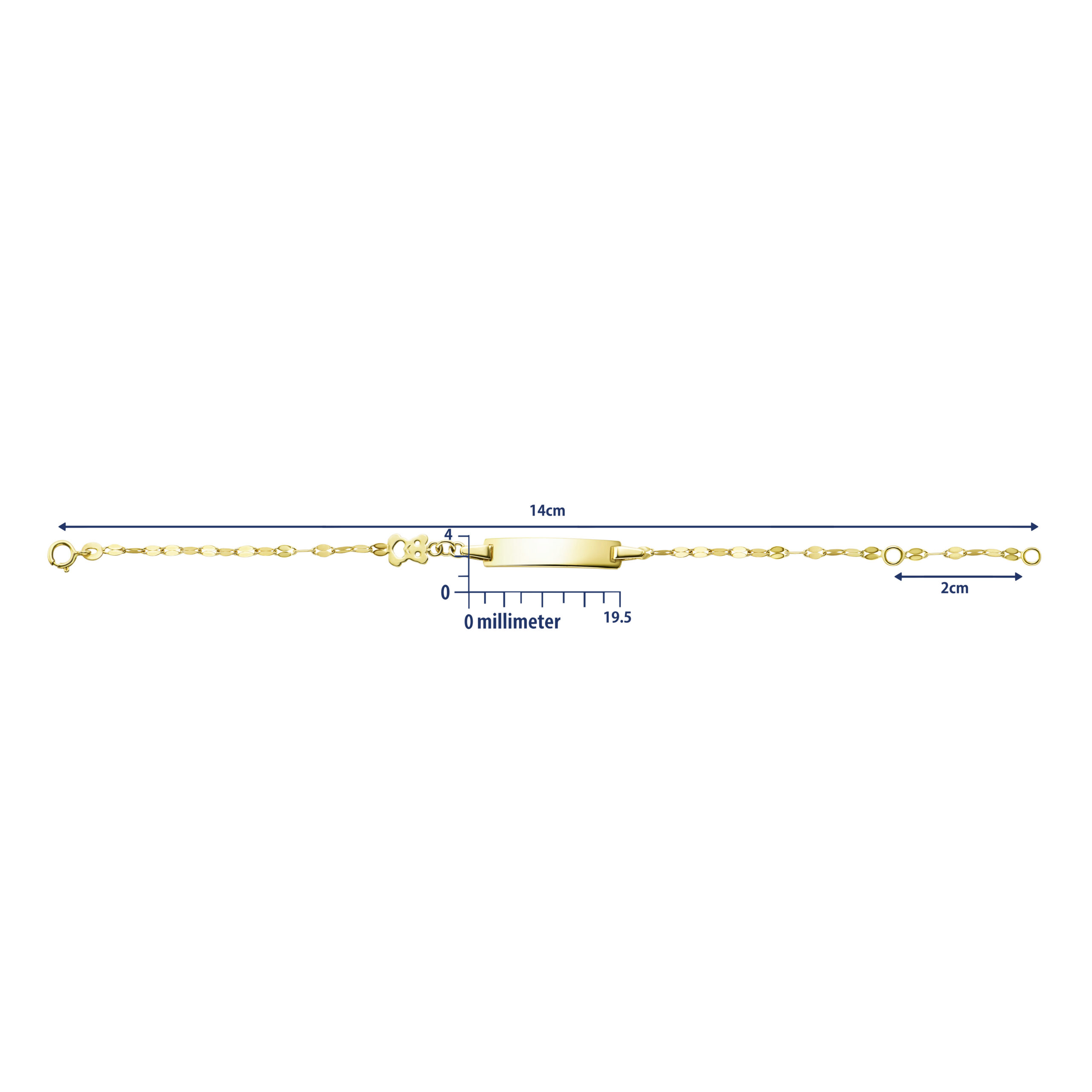 Miore Bracelet Bracciale Oro Giallo 9KT 375