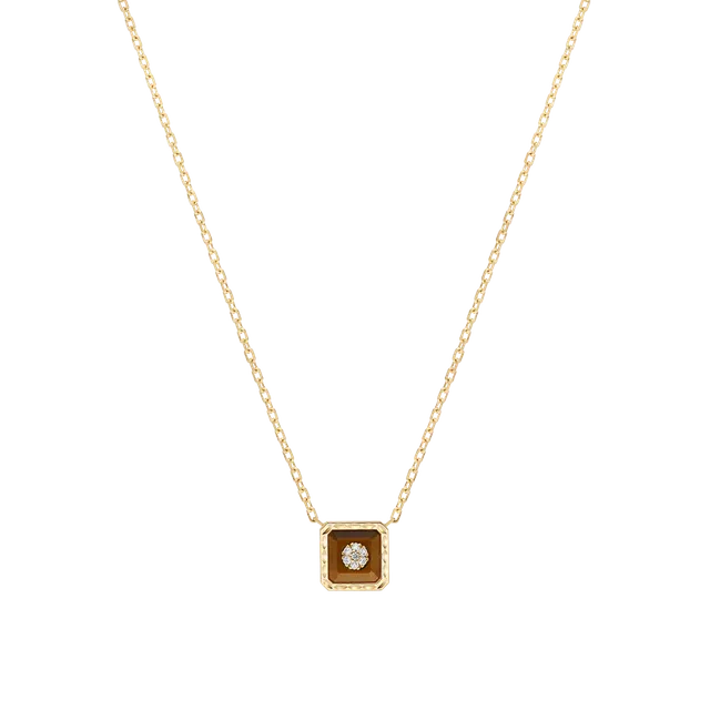 Korloff Je Play JJPP01 collana oro giallo occhio tigre