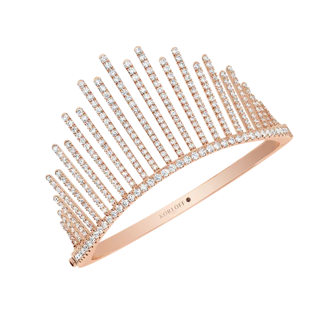 Korloff Divine Fougue JDFB02 bracciale oro rosa diamanti