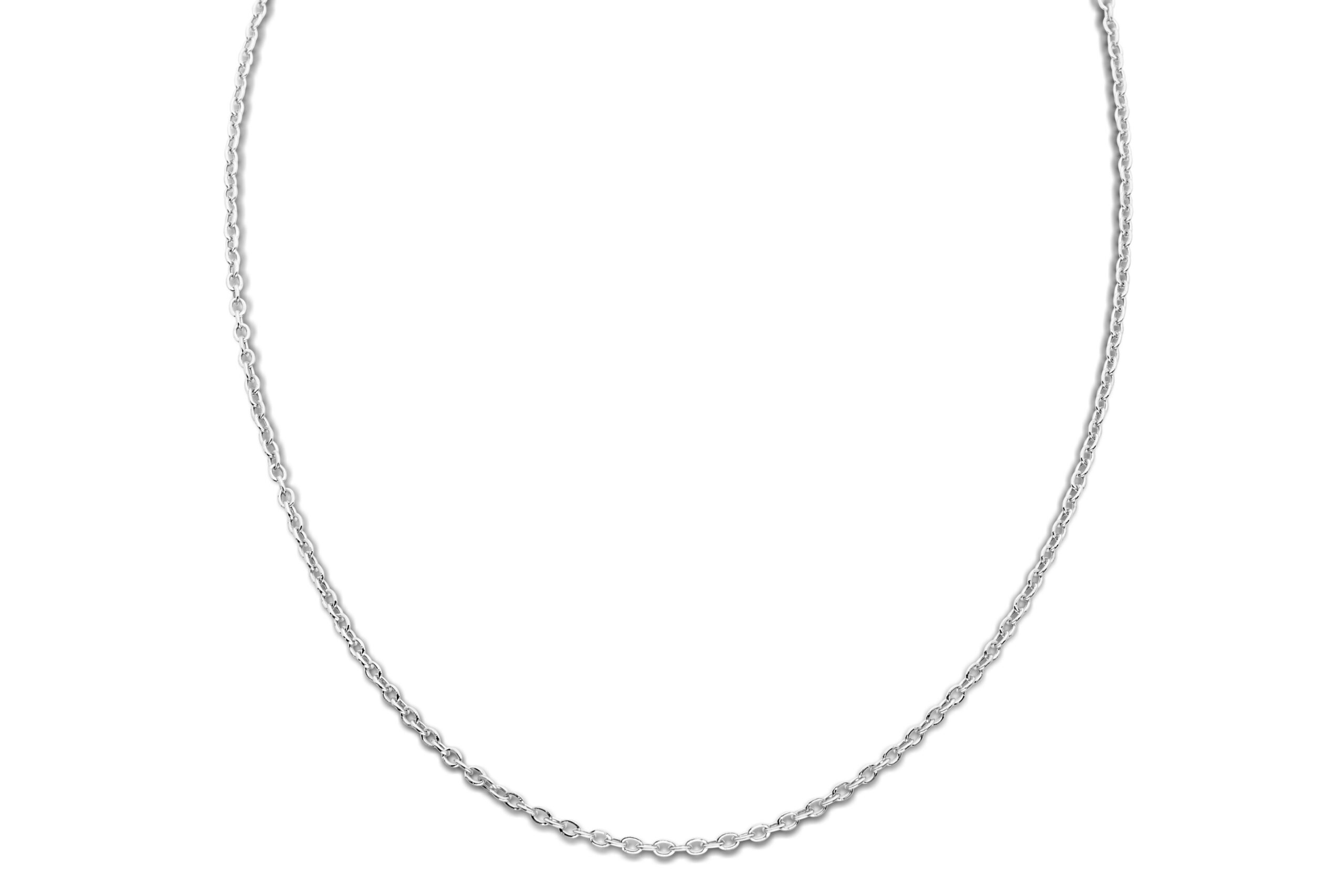 Miore Catena Oro Bianco 9KT 375
