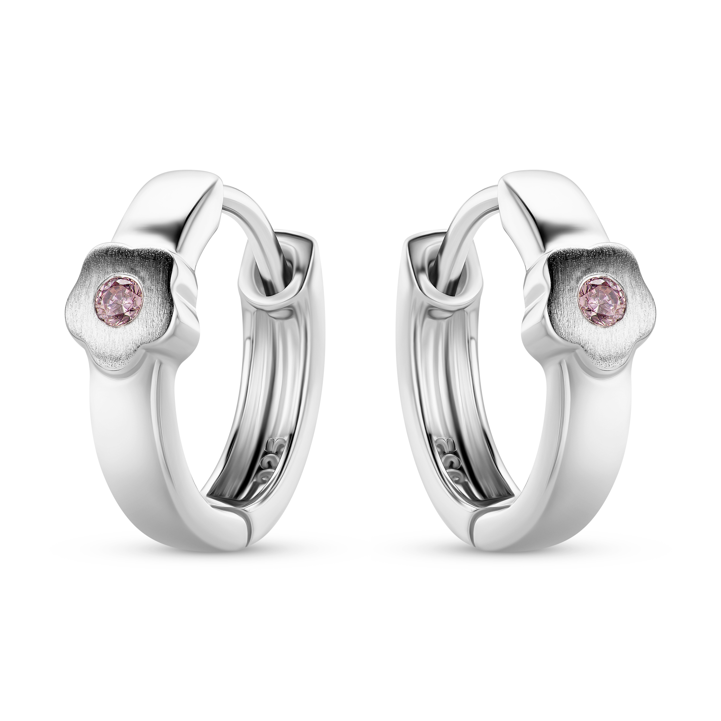 Miore Orecchini Argento 925 Zirconia Cubica