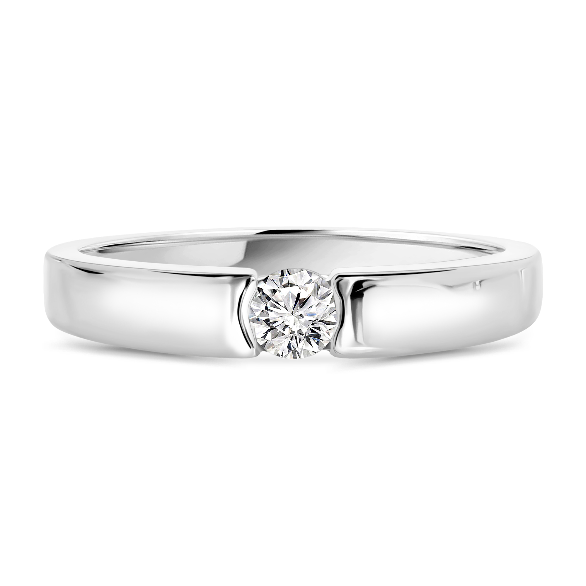 Miore Ring anello oro bianco 14kt 585