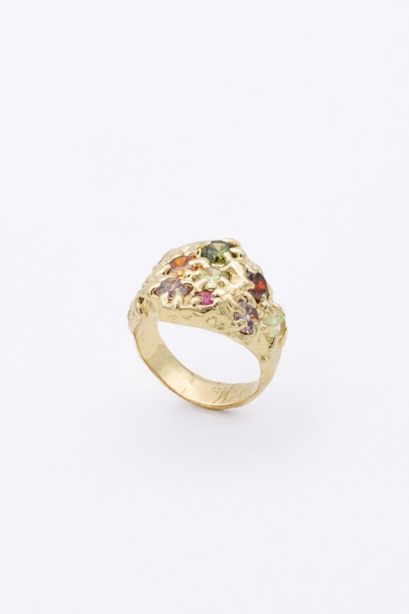 Voodoo Jewels Bold Shapes Solstizio chevalier bronzo dorato