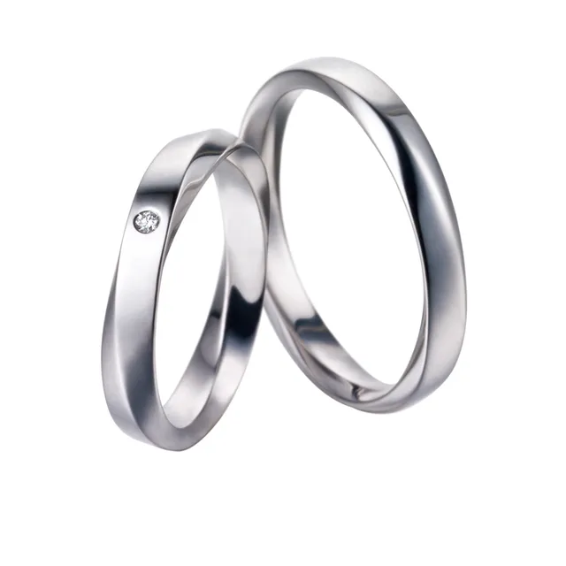Polello Scelta Amore Abbracciami Fedi Oro Diamanti