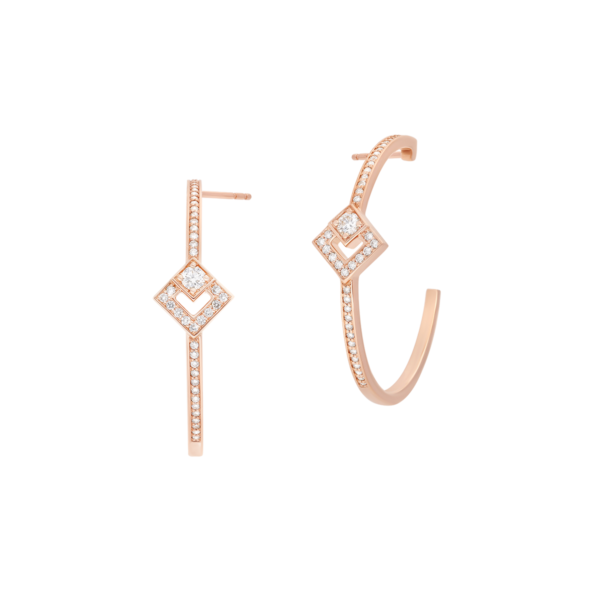 Korloff Éclat JL-JEE12 Orecchini Oro Rosa Diamanti