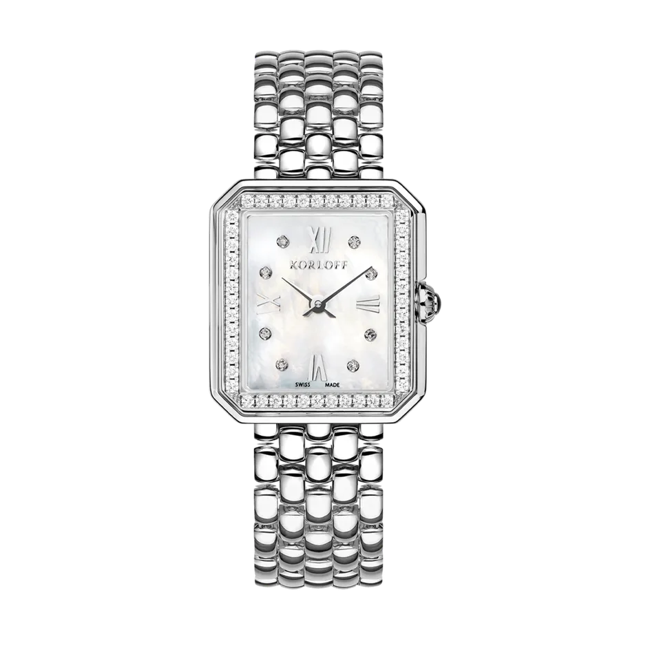 Korloff Iconik 04WA1170108 orologio madreperla bianca