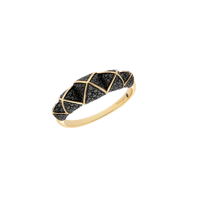 Korloff Korlove JKVR02 anello oro giallo 5 cuori
