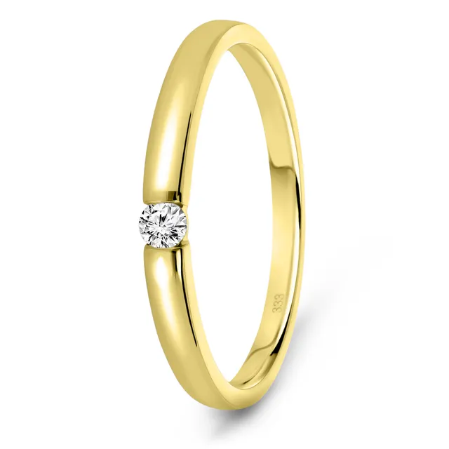 Miore Ring Anello Oro Giallo 8Kt 333