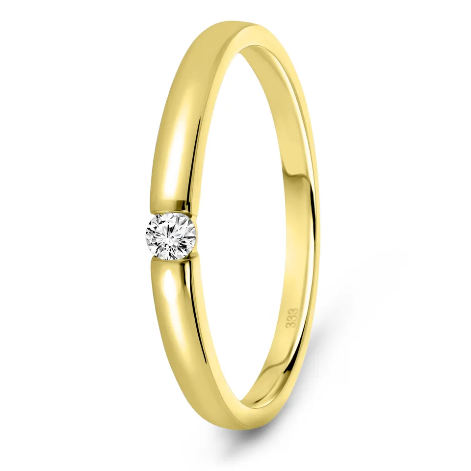 Miore Ring Anello Oro Giallo 8Kt 333