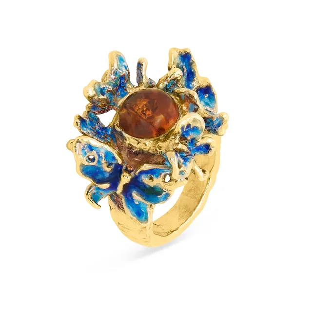 Giulia Iosco Sculpture Butterflies anello farfalle