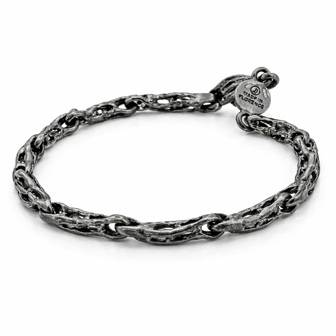 Anna Gioielli Marte Bracciale Argento Semirigido 22 cm Brunito